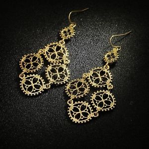 【送料無料】ピアス　ゴールデンフラワービンテージドリップピアス　コネクタ 13,485円