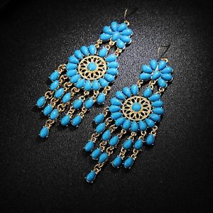 【送料無料】ピアス ピアス イヤーキャンドルホルダーohrringeohren kerzenhalter gro trkisblau hintergrund abend ehe bb 2