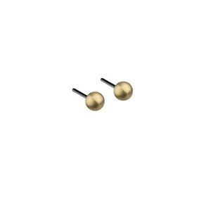 【送料無料】ピアス　デザインピアス　ピアス　ステンレススチールボールゴールドコーティング