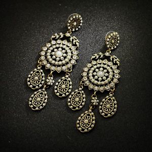 【送料無料】ピアス　ピアス　クリップキャンドルホルダーミニパールアールデコohrringeohren clips groe kerzenhalter mini perle art dco hintergrund nabend