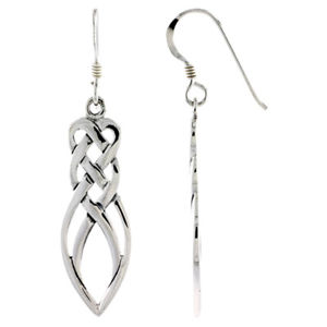 【送料無料】ピアス　スターリングシルバーセルティックノットピアス　sterling silber keltisch motherhood knoten lange ohrringe 13,305円