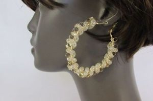 【送料無料】ピアス　パワーメタルヒップホップファッションレディースクレオールフックピアス　damen gro creole gedreht netz metall hip hop mode haken ohrringsatz｜hokushin