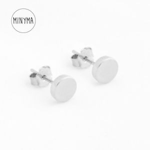 【送料無料】ピアス　ドットサークルスタッドピアス　スターリングシルバーピアス　ポイント