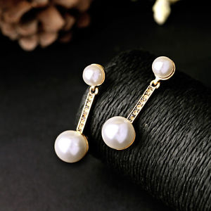 【送料無料】ピアス ピアス クラスレトロビンテージクリップohrringeohren clip auf golden zwei perle class retro vintage ehe b10|hokushin