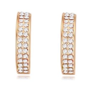 【送料無料】ピアス　ピアス　レディースゴールドクリップhalbcreolen golden sparkle gold messing damen ohrringe frauen clips mdchen