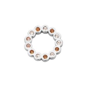 【送料無料】ピアス　トレーラフープステンレススチールチェーン melano friends anhnger jessie 15 mm f kettecreolen edelstahlsunflower｜hokushin 14,235円