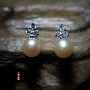 【送料無料】ピアス　シルバーピアスマッシフプリンセスohrringeohren zuchtperle swasser silber massif 925 princess2 14,615円