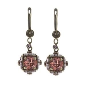【送料無料】ピアス　ロットピアス　ピアス　ビザンチンオレンジアンティークkonplott ohrringe ohrhnger byzantine orange lila antik