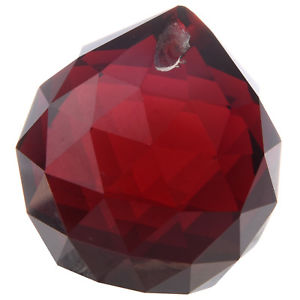 【送料無料】ピアス　&times;ボールプリズム20x40mm rot kristall ball kugel prisma m2p1 w7y0｜hokushin