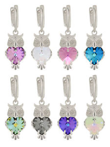 【送料無料】ピアス　スワロフスキースターリングシルバーイヤーフックコートsterling silber silber berzogen ohrhaken gemacht mit 6228 swarovski kristalle