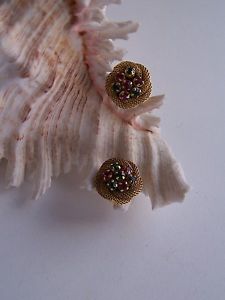 【送料無料】ピアス　ビンテージコスチュームジュエリーピアス　クリップ｜hokushin
