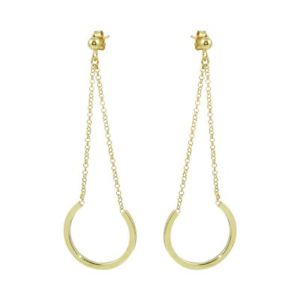 【送料無料】ピアス　スターリングシルバーフープピアス｜hokushin