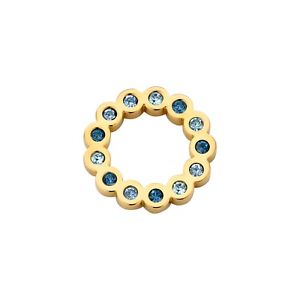 【送料無料】ピアス トレーラチェーンミリフープイエローゴールドアイリスリング melano friends anhnger jessie 15 mm fr kettecreolenringe gelbgoldiris|hokushin