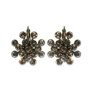 【送料無料】ピアス　ロットピアス　ピアス　ファイアボールベージュクリスタルゴールデンkonplott ohrringe eurowire ohrhnger magic fireball beige kristall goldener scha