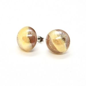 【送料無料】ピアス　ピアス　ベネチアムラノガラスベージュohrringe antica murrina venezia mit muranoglas gelb und beige or503a10