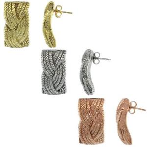 【送料無料】ピアス　スターリングシルバースタッドピアス　フランスレース