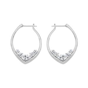 【送料無料】ピアス　レディースステンレススチールシルバーピアス　フープシンプルモダンjoop damen ohrringe creolen edelstahl silber simply modern jpco00001a000｜hokushin