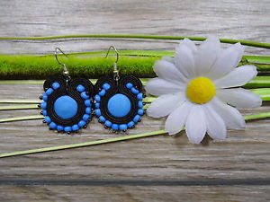 【送料無料】ピアス　ピアス　ohrringe technik soutache kunsthandwerk 134｜hokushin