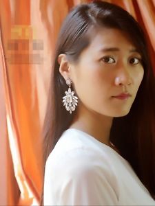 【送料無料】ピアス　ピアス　クリスタルフラワークリップアールデコレトロ&times;ohrringe clips art deco kristall blume retro original ehe geschenk x6｜hokushin