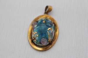 【送料無料】ネックレス　pendentif emaux e j guitard limoges ref 186