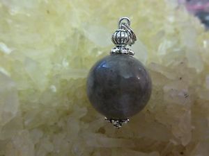 【送料無料】ネックレス　スフィアpendentif sphere labradorite 16 cm a lunitee