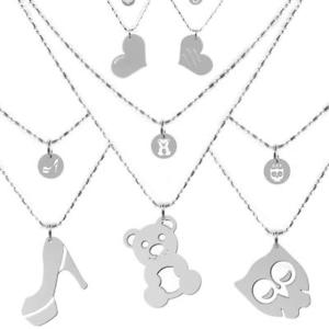 【送料無料】ネックレス　クオーレ10 buoni propositi collana donna ciondolo charms cuore gufo orsetto scarpa dd