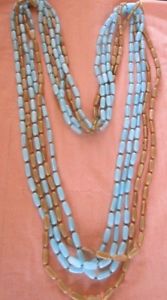 【送料無料】ネックレス　クランプバッチlot de 5 colliers anciens sautoirs anne 197080 longueur 1,20m