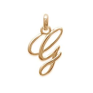 【送料無料】ネックレス　ペンダントクラシックpendentif initiale g classique plaqu or neuf｜hokushin 12,766円