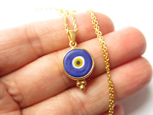 【送料無料】ネックレス　ソリッドシルバートルコドアクランプargent massif 925 plaqu or turque mauvais oeil porte bonheur collier 14,045円