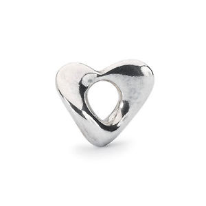 【送料無料】ネックレス　クオーレピッコロauthentic trollbeads soft heart, small cuore sice, piccolo tagbe00242
