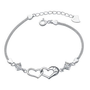 【送料無料】ネックレス　スターリングシルバーハートネックレスpendentif en argent sterling 925 zirkonia collier cur strass bijoux