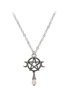 【送料無料】ネックレス　シルバーネックレスalchemy pendentif en argent goddess collier