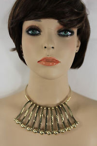 【送料無料】ネックレス　モードビンテージneuf femme mtal mode antique vintage ras du cou court
