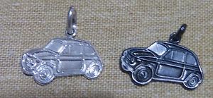 【送料無料】ネックレス フィアットアルジェントfiat **500** ciondolo in argento 925