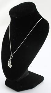 【送料無料】ネックレス　スターリングシルバーオオハシセーリングボートペンダントクランプargent sterling toucan voile bateau pendentif et collier 14,585円