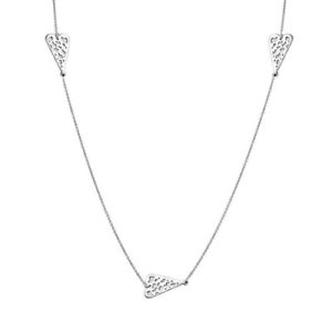 【送料無料】ネックレス　クリップfemmes en argent sterling 925 rh 5 coeur 406cm collier 16
