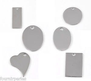 【送料無料】ネックレス　ペンダントステンレススチール150 mixte pendentifs acier inoxydable 24x17mm38x16cm b22138