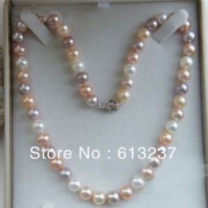【送料無料】ネックレス　sm fr46197 perle naturelle de deau douce 7 8mm akoya trendy