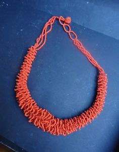 【送料無料】ネックレス　ガラスクランプパテcollier pate de verre