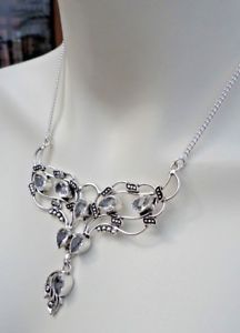 【送料無料】ネックレス　ネックレスcollier plaqu argent et quartz transparent co39｜hokushin