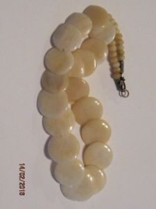 【送料無料】ネックレス クランプancien collier perles dos 50 cm