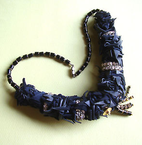 【送料無料】ネックレス　78 collier cuir et strass｜hokushin