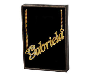 【送料無料】ネックレス　ネックレスnom colliers gabriela 18k plaqu or cadeaux unique demoiselles dhonneur