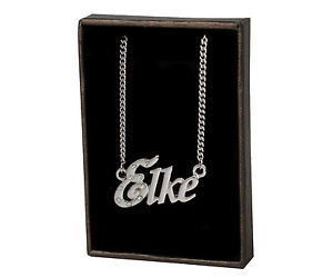 【送料無料】ネックレス　ネックレスモードnom colliers elke 18k plaqu or unique fait sur mesure fte des mres mode