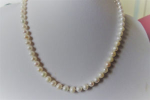 【送料無料】ネックレス　クリップcollier de perles de culture｜hokushin