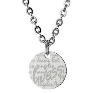 【送料無料】ネックレス ロゴcollana girocollo donna guess usn81003 medaglietta logo inciso pendente|hokushin