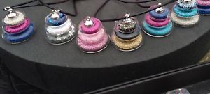 【送料無料】ネックレス　クリップバブルcollier bulle de verre