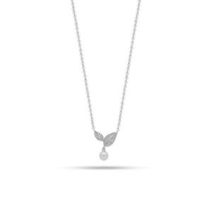 【送料無料】ネックレス ナチュラアルジェントスワロフスキーcollana donna morellato natura sahl09 argento perle bianche naturali swarovski|hokushin