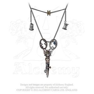 【送料無料】ネックレス　ハサミネックレスalchimie pinkingtons prcision warpdissection ciseaux collier