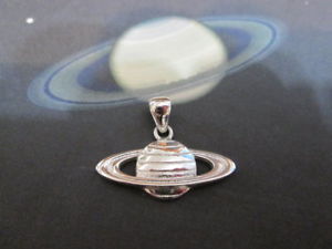 【送料無料】ネックレス　アルジェントスターリングシルバーsaturno saturn ciondolo pendant argento sterling silver 925produzione artigiana 16,045円